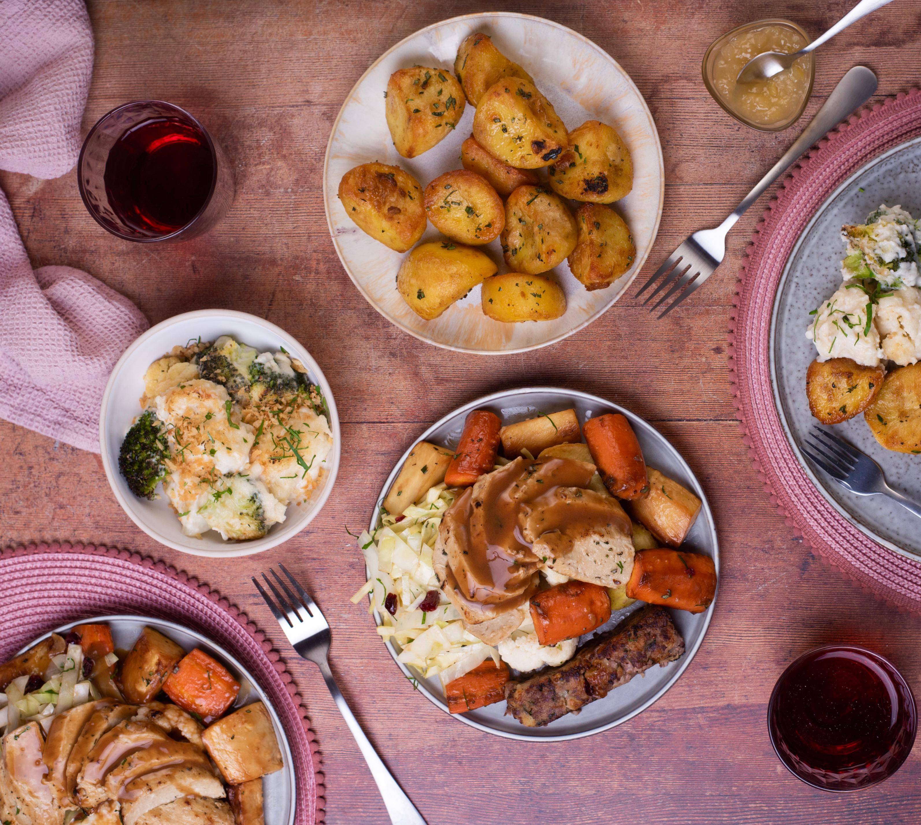 Plant-based vegan ready-meals