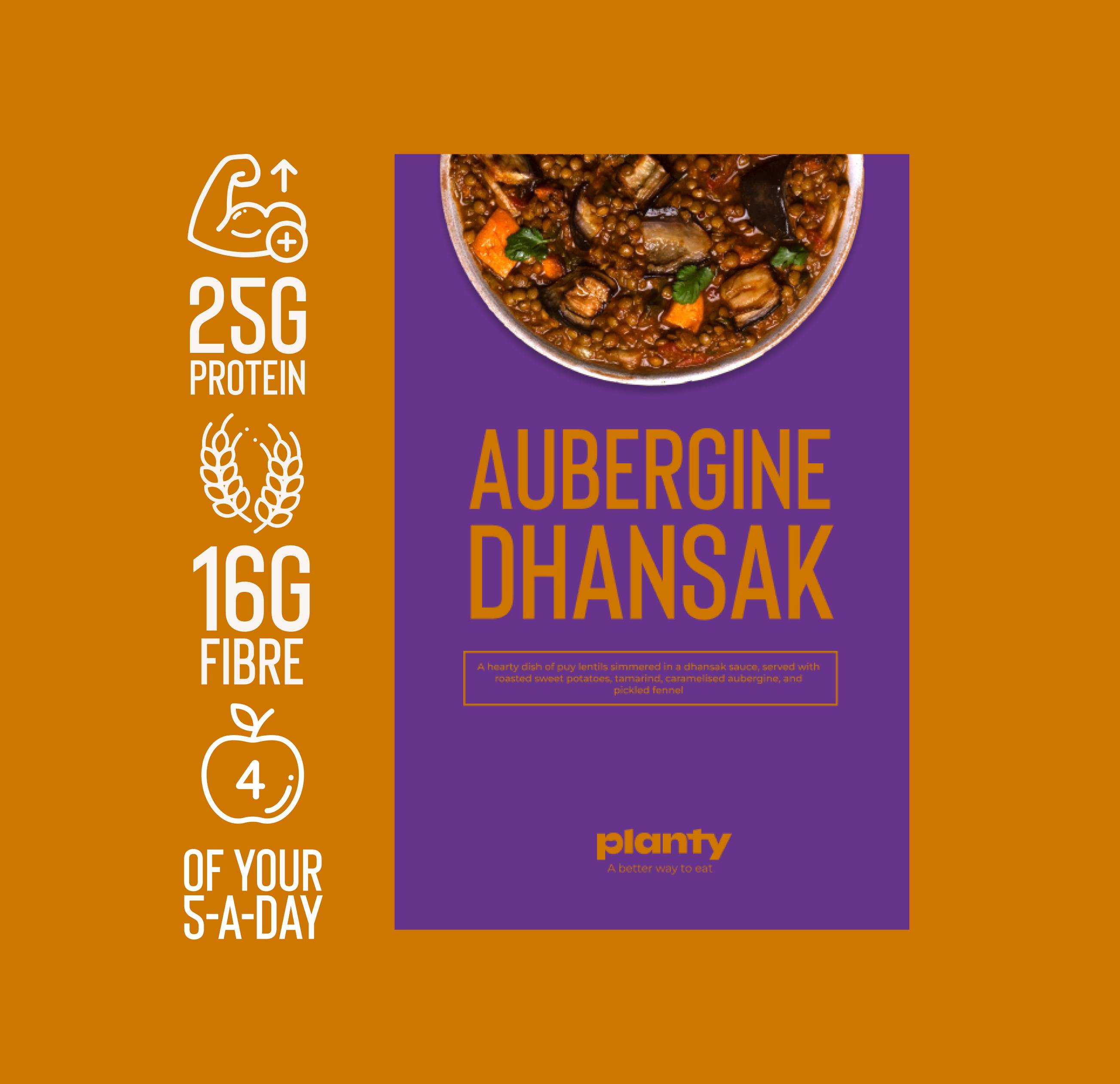 Aubergine Dhansak