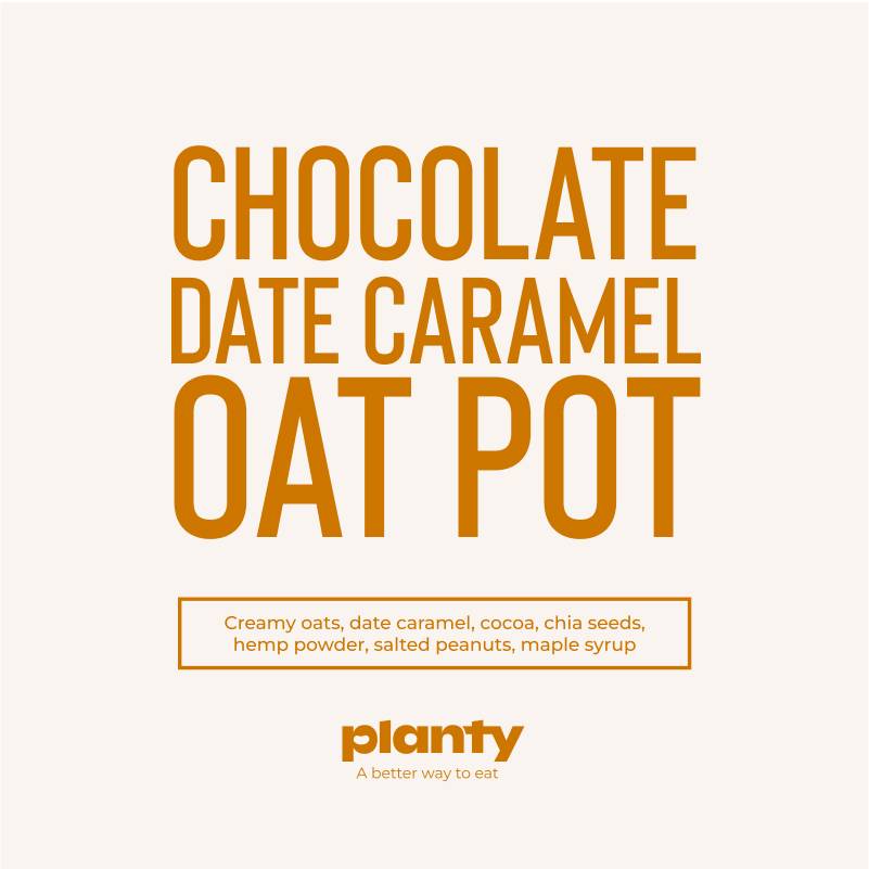 Chocolate & Date Caramel Oat Pot image 2