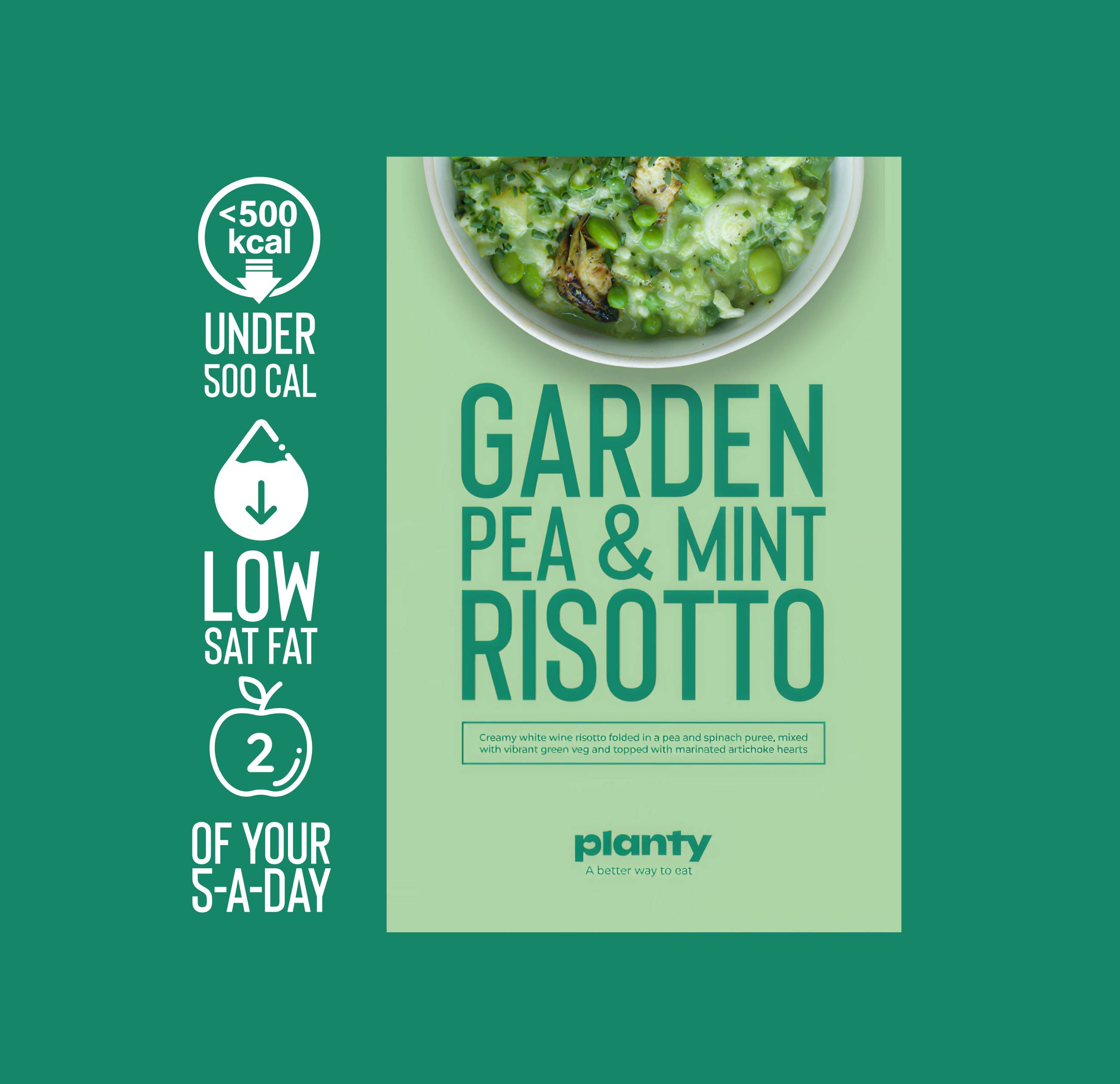Garden Pea & Mint Risotto image 2