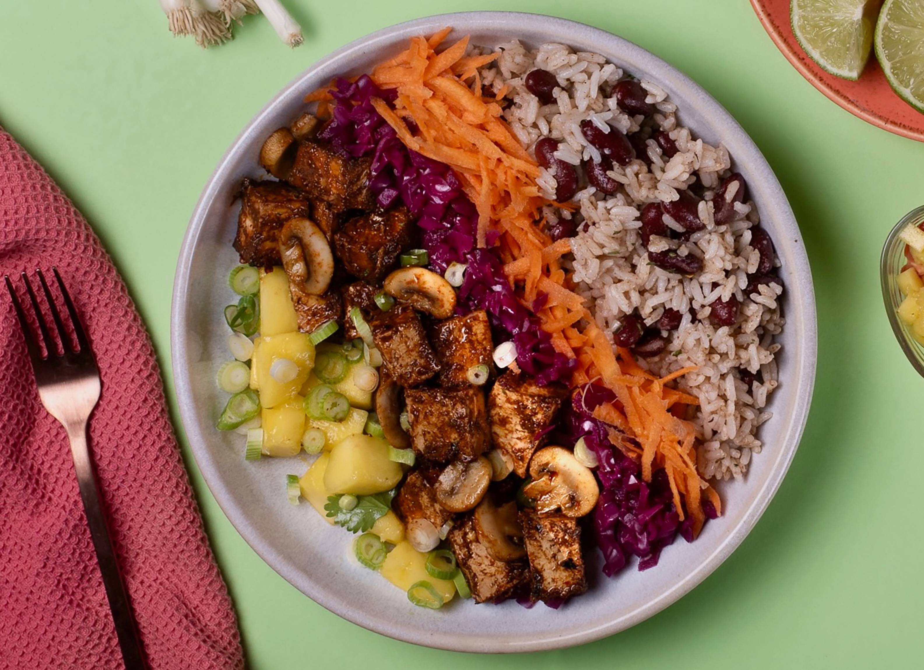 Jerk Tofu Bowl image 1