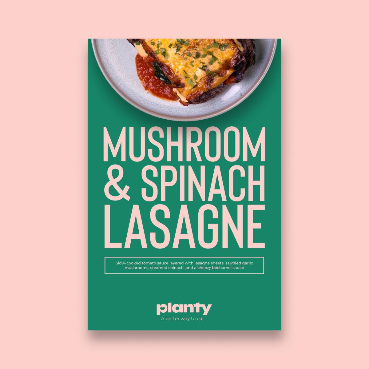Mushroom & Spinach Lasagne  image 2