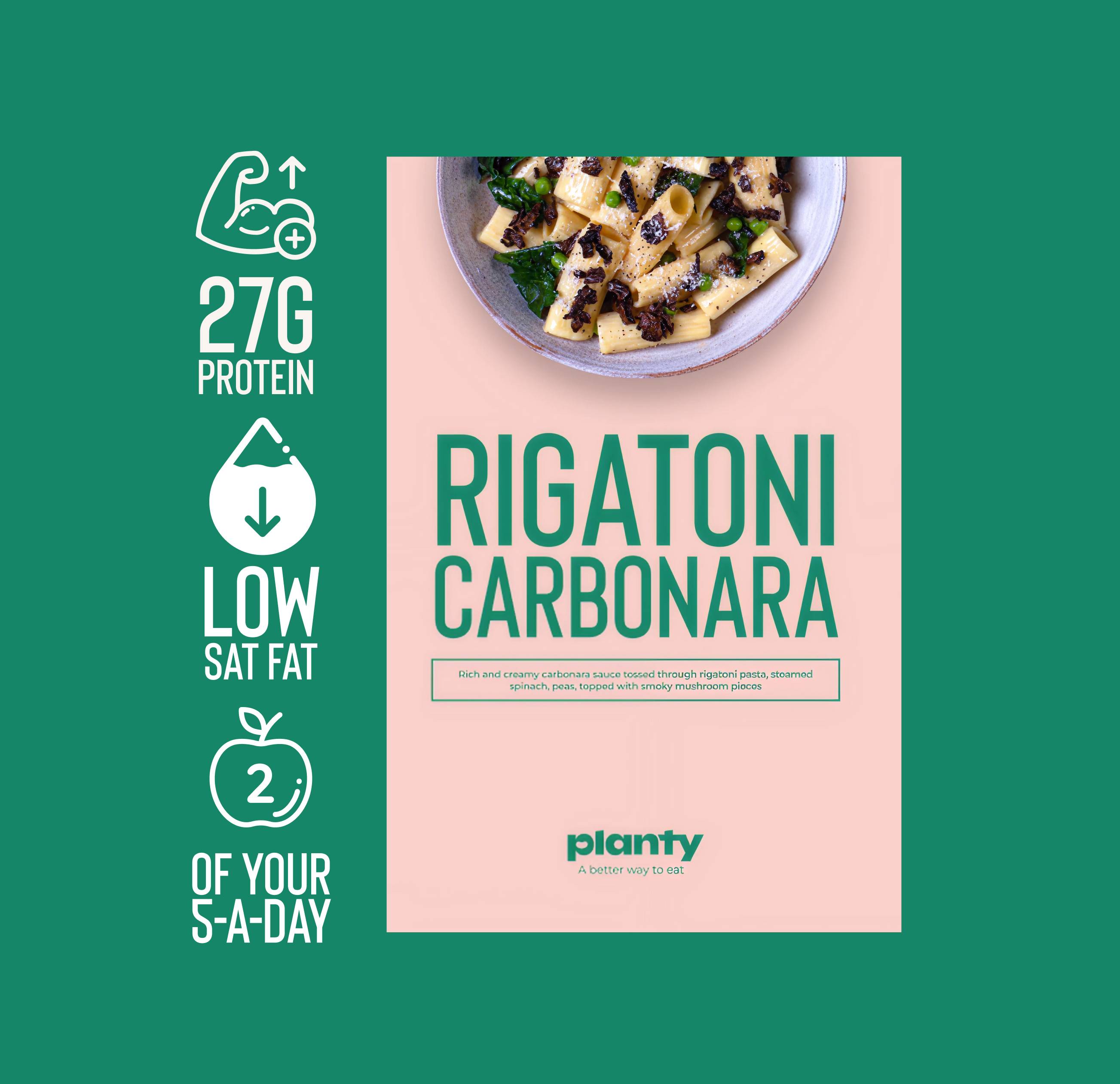 Rigatoni Carbonara 