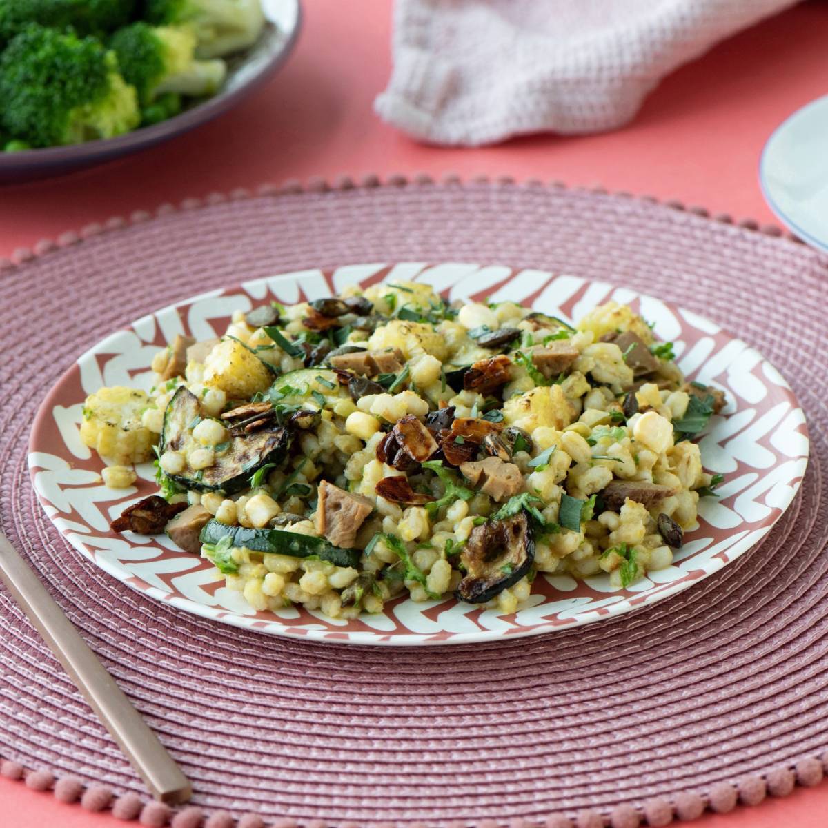 Sweetcorn & Smoky ‘Bacon’ Bake