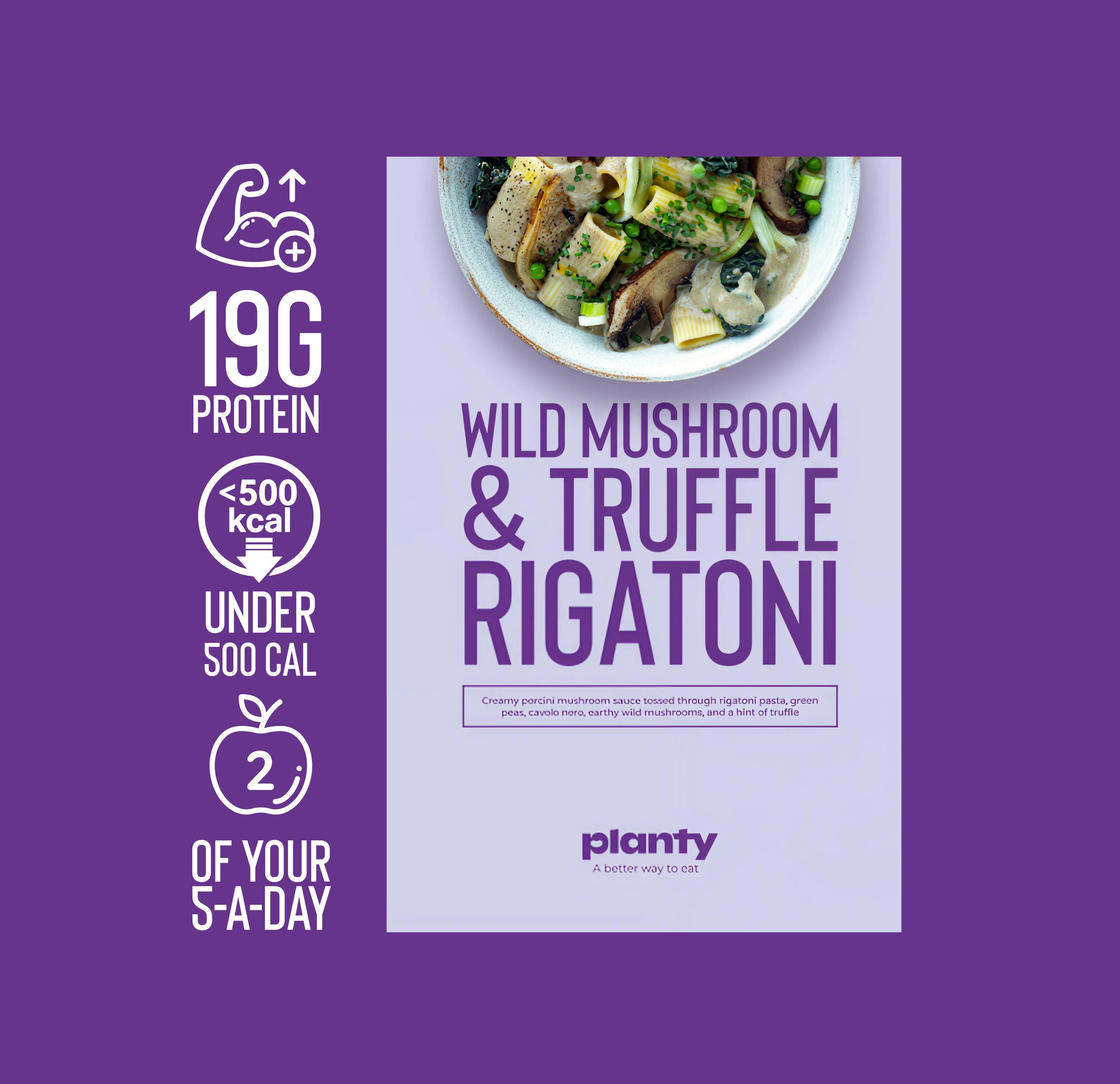 Wild Mushroom & Truffle Rigatoni