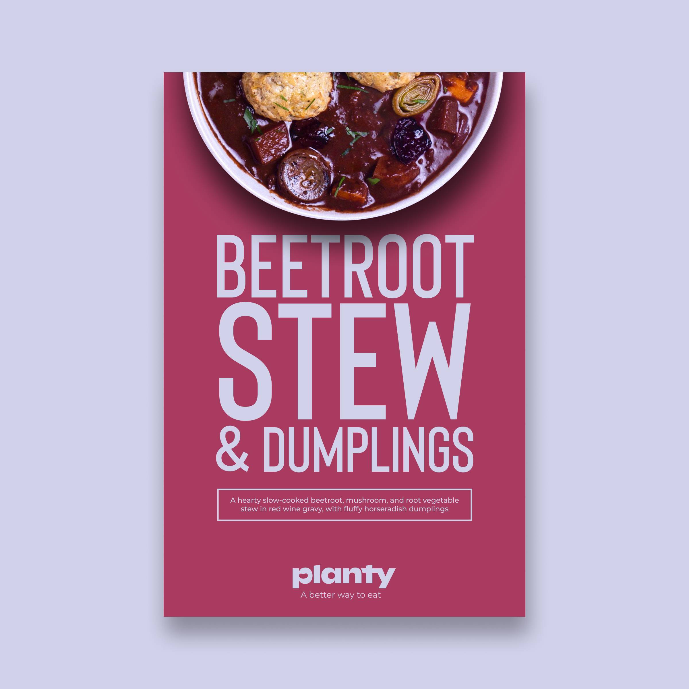 Beetroot Stew & Dumplings  image 2