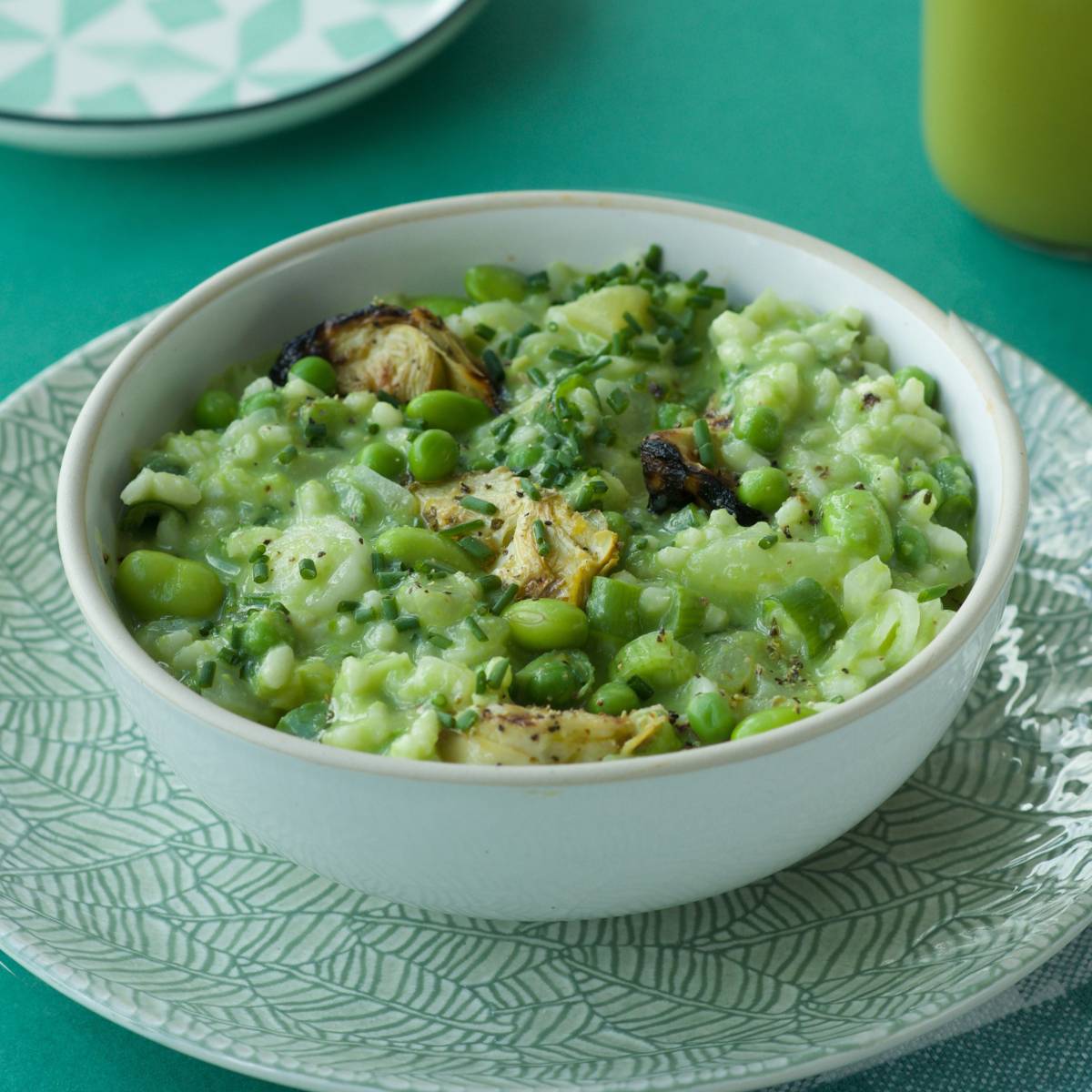 Garden Pea & Mint Risotto