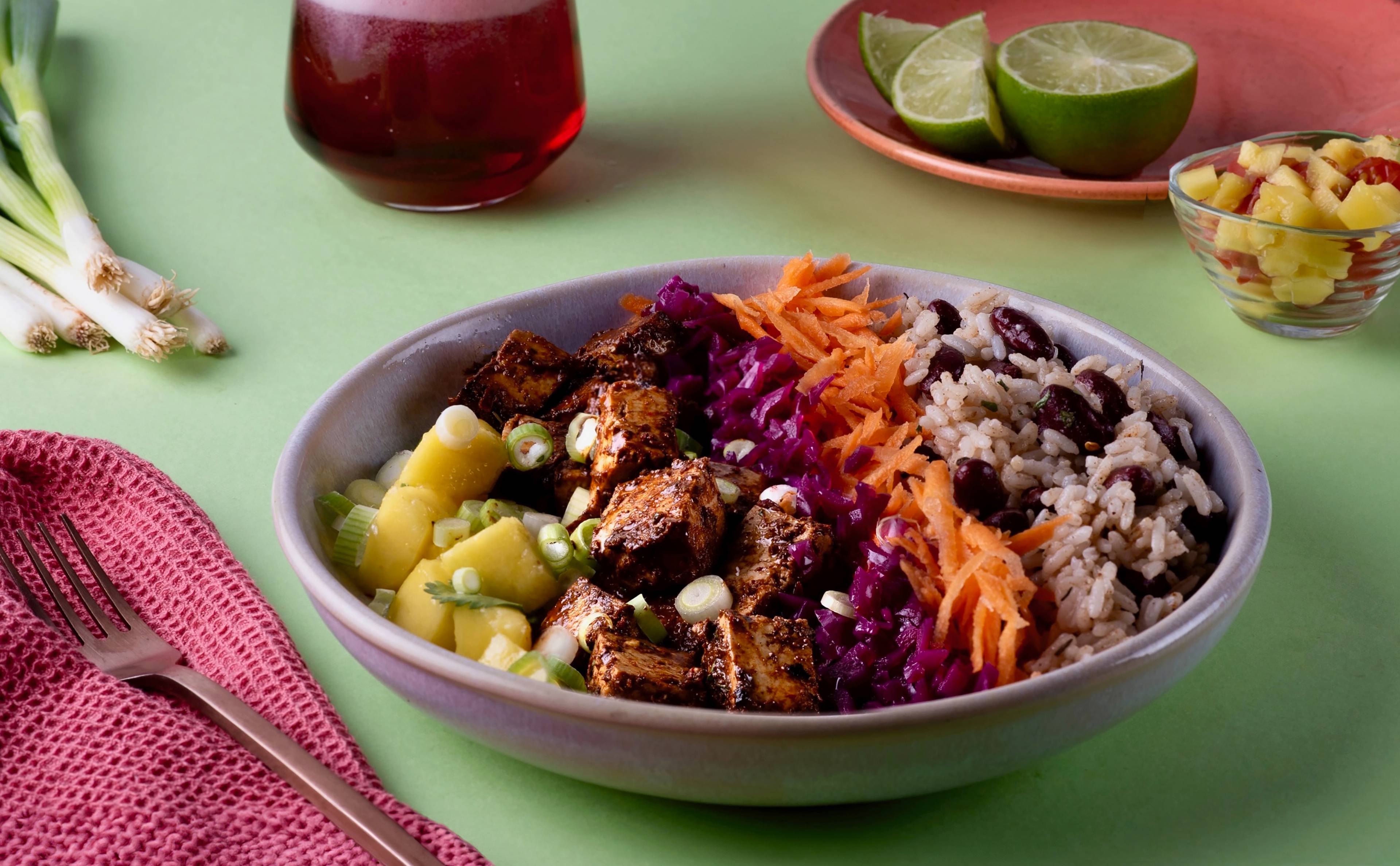 Jerk Tofu Bowl