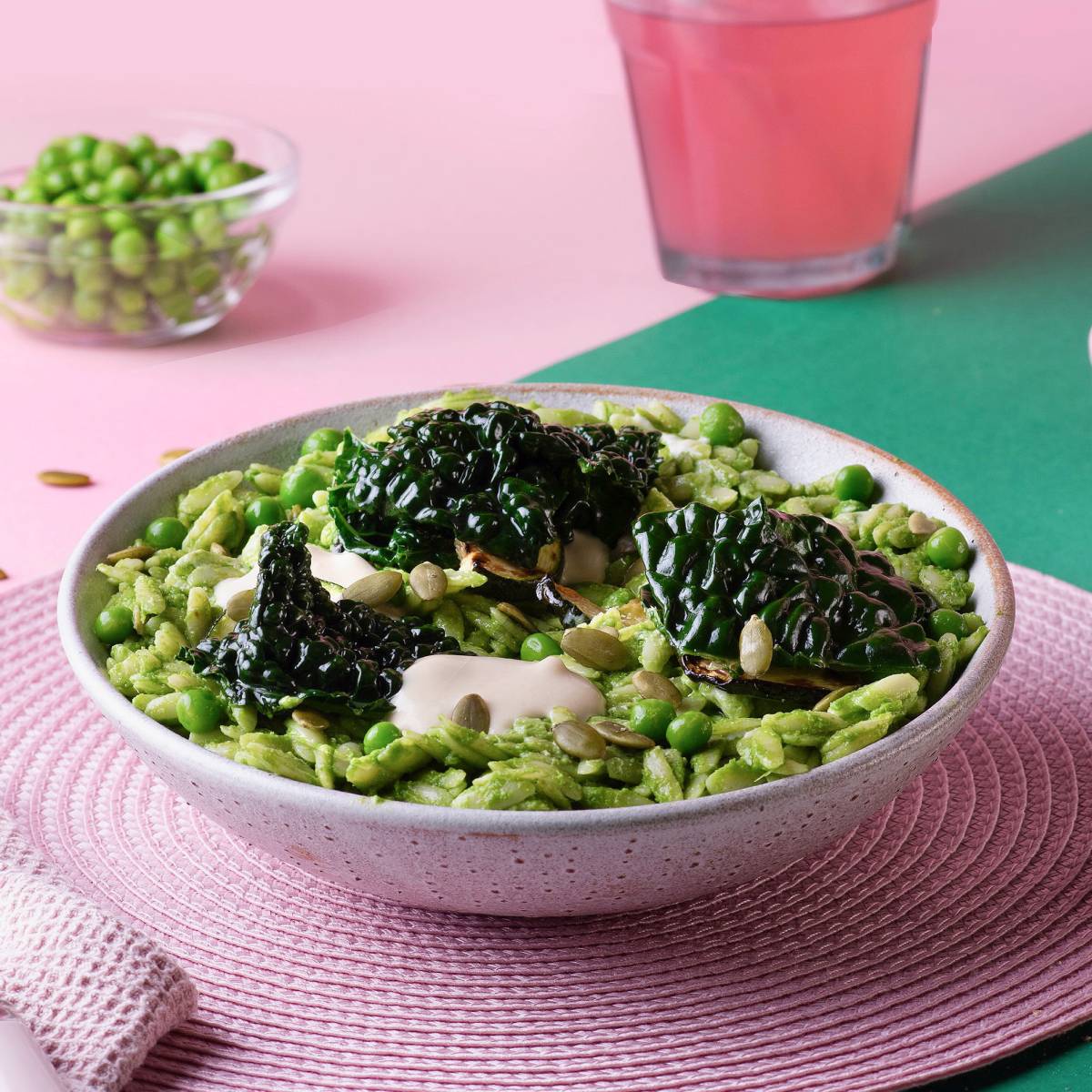Spring Green Orzo 